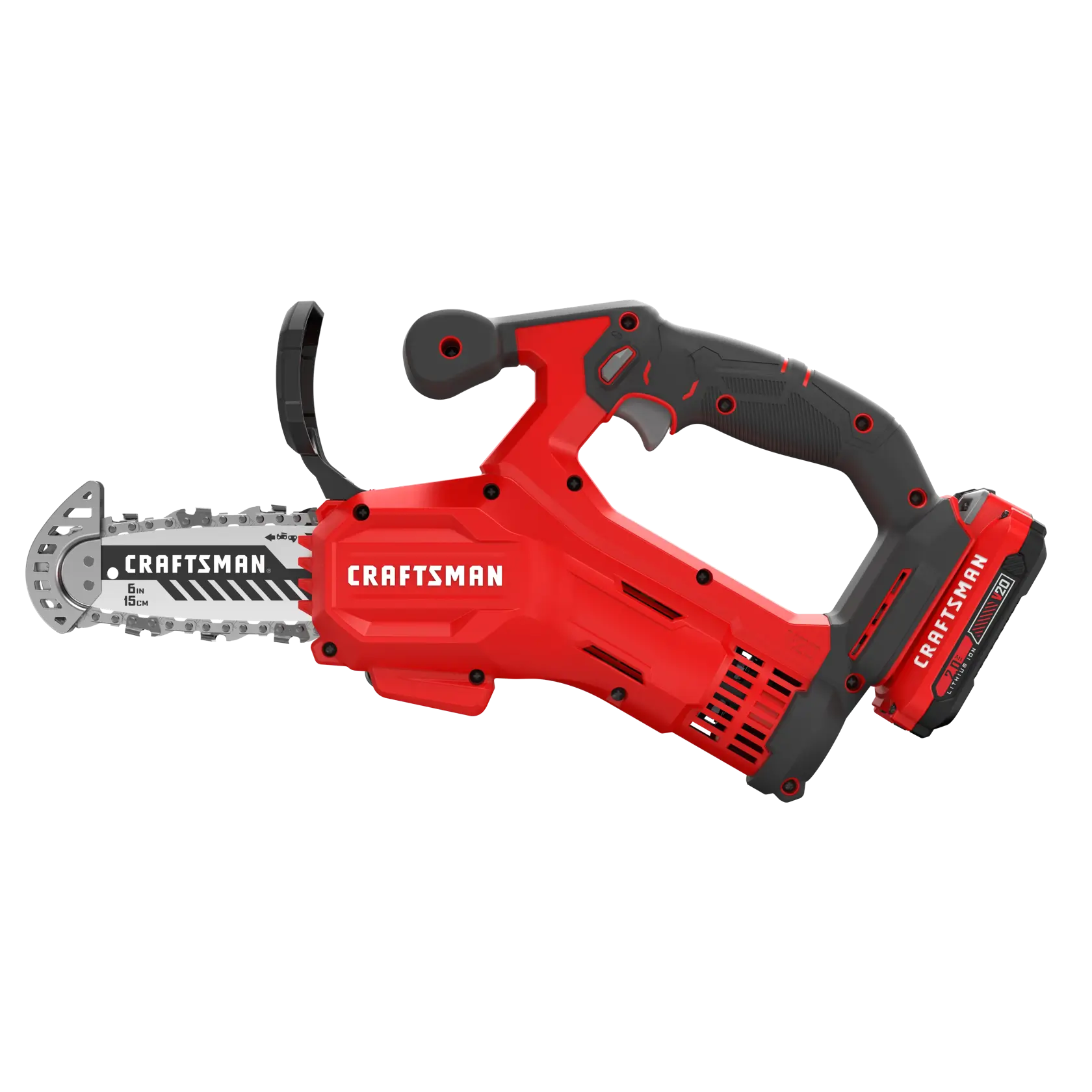 V20 Cordless Pruning Chainsaw on white background