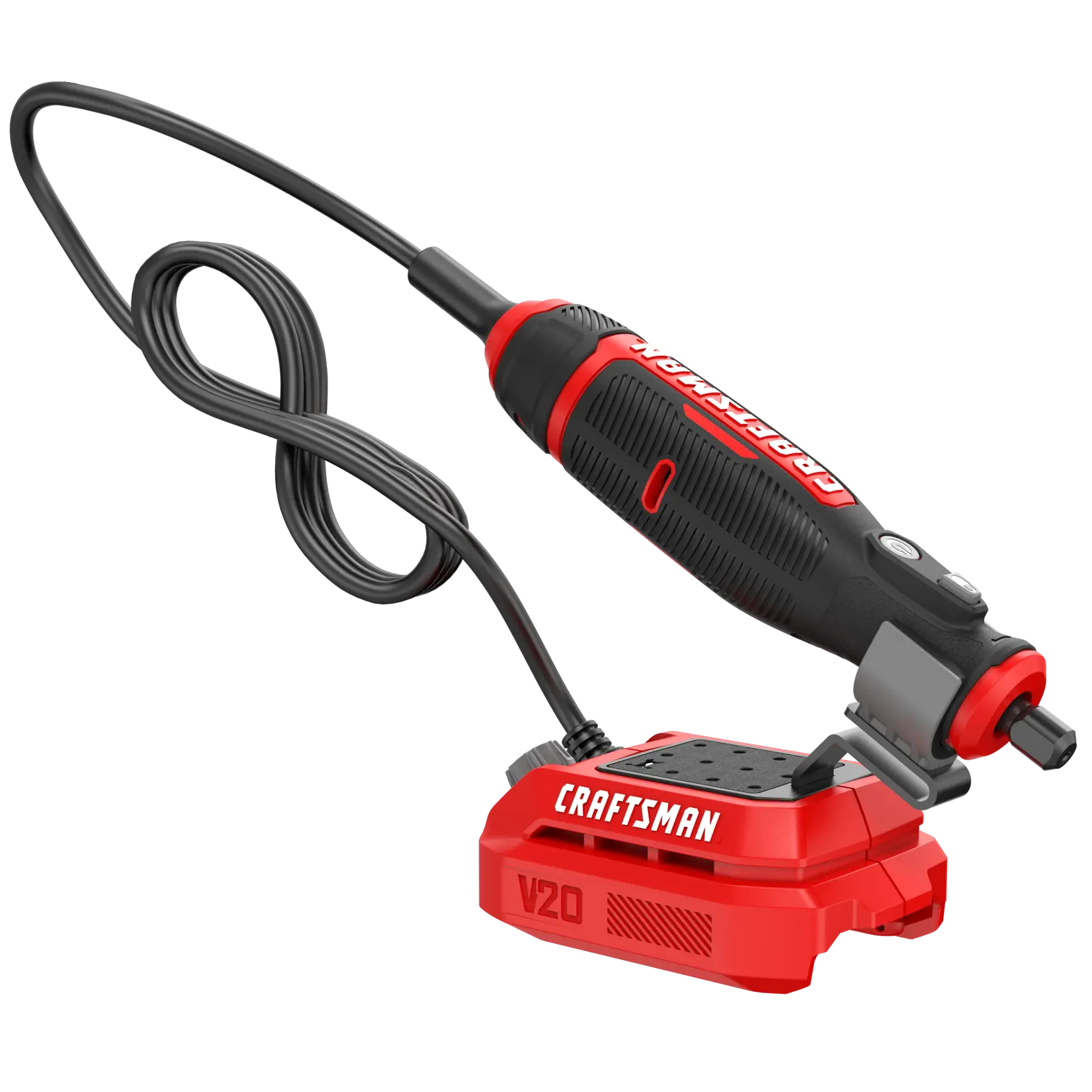 Cordless rotary tool.