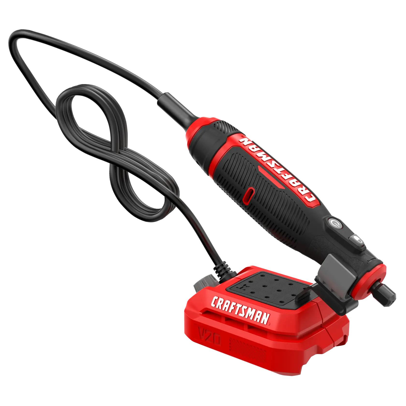 Cordless rotary tool.