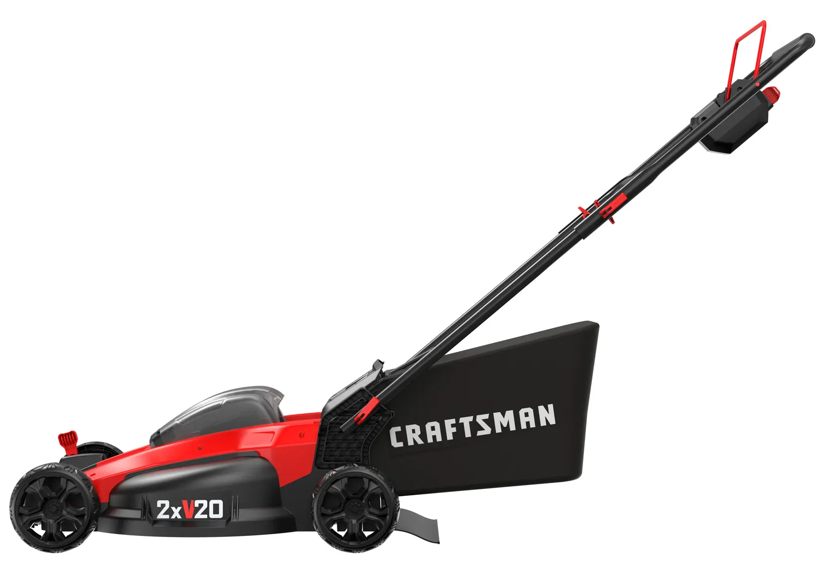 Left Profile View of V20 Walk-Behind Mower