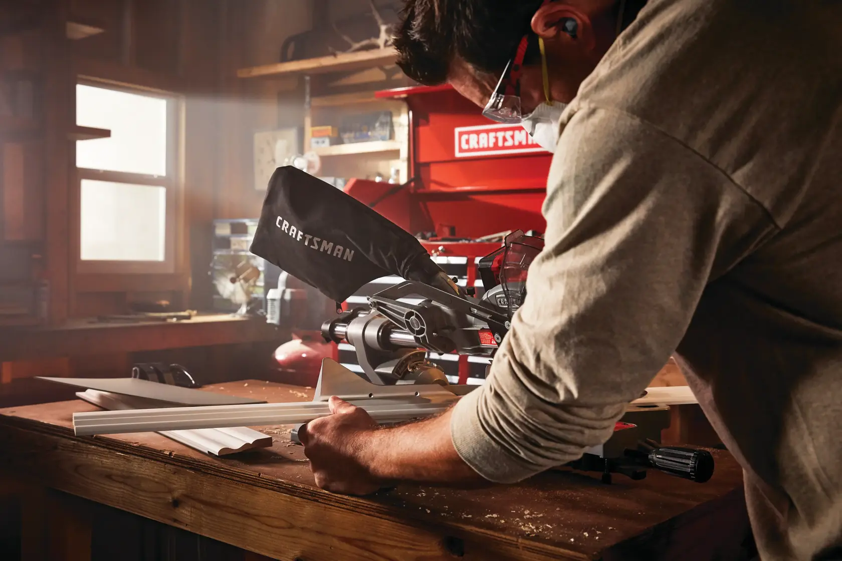 Trousse de scie à onglets coulissante de 18,5 cm (7-1/4 po) v20*