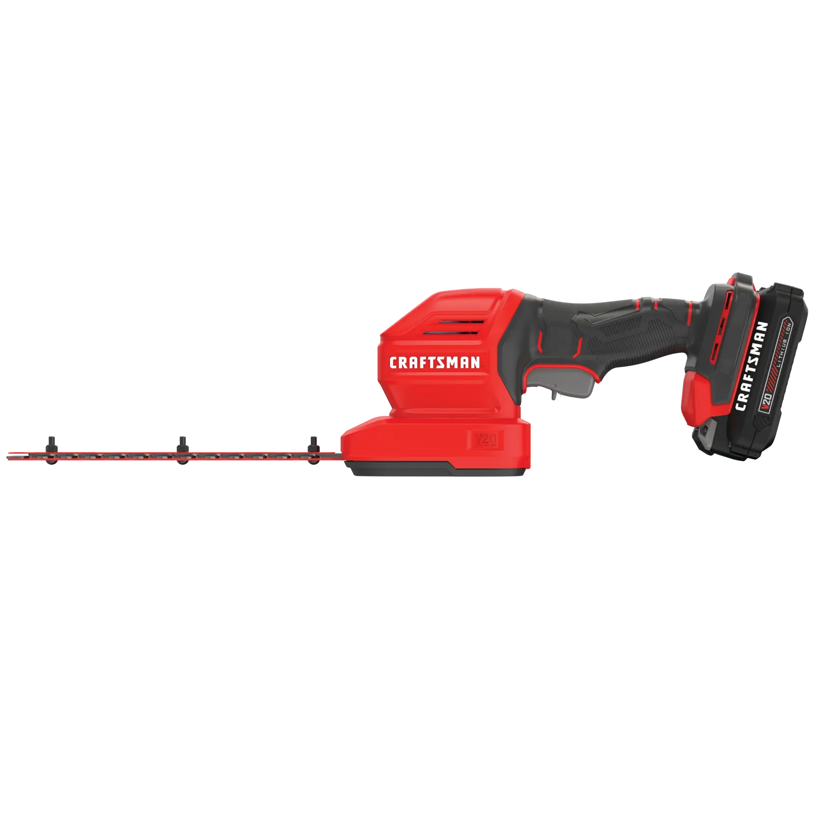 View of CRAFTSMAN Hedge Trimmers on white background