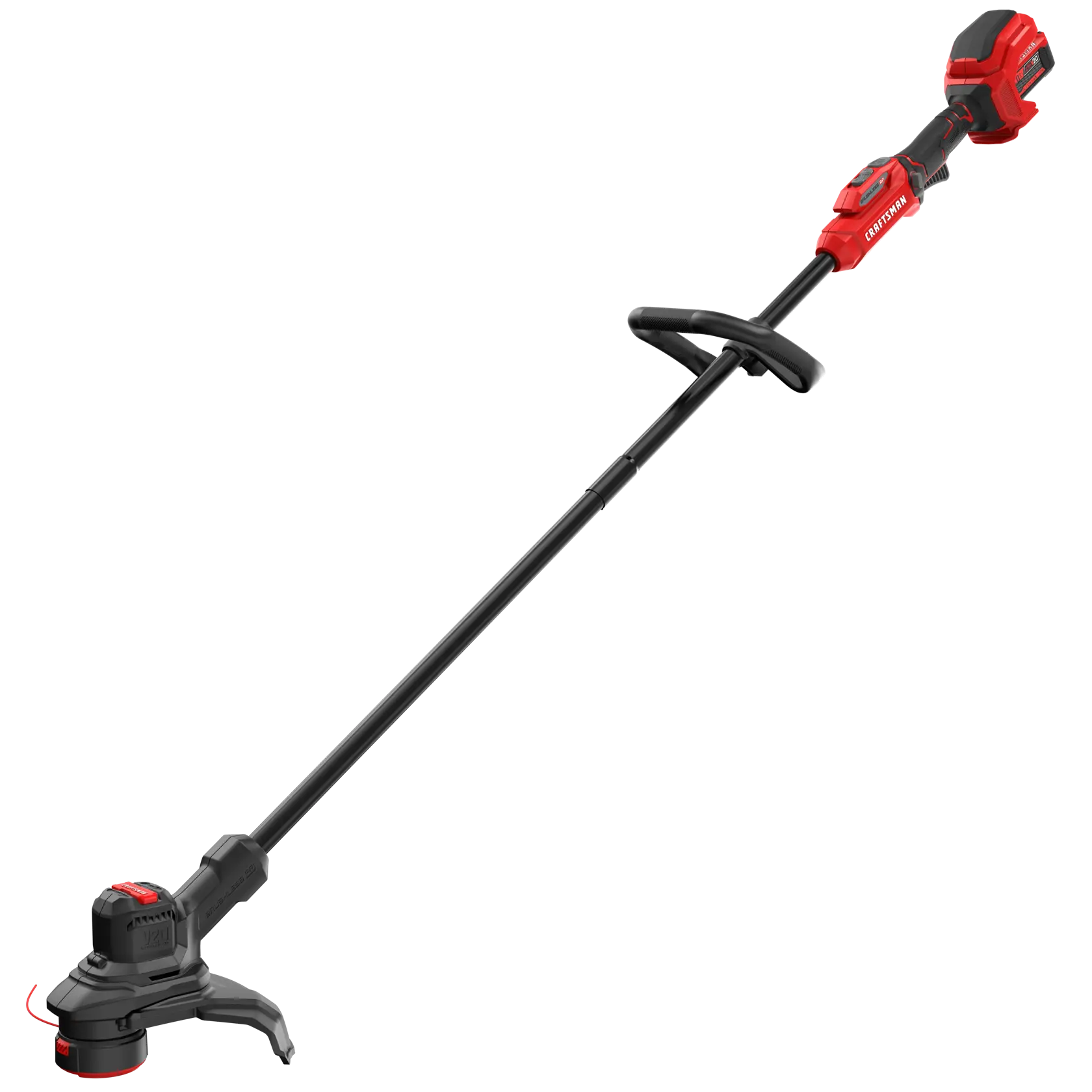 CRAFTSMAN V20 BRUSHLESSRP String Trimmer on white background