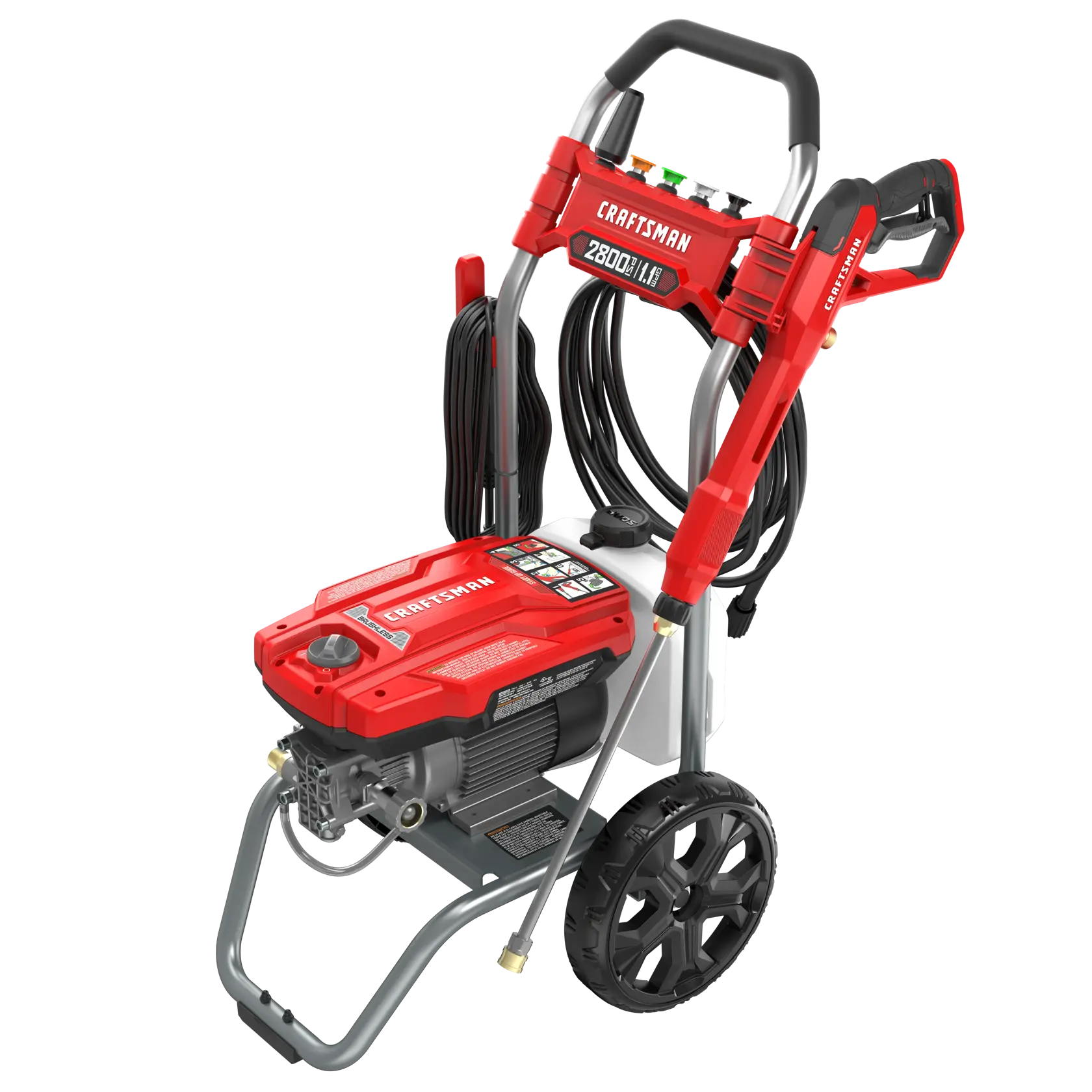 CRAFTSMAN 2800 PSI Cold Water Pressure Washer on white background