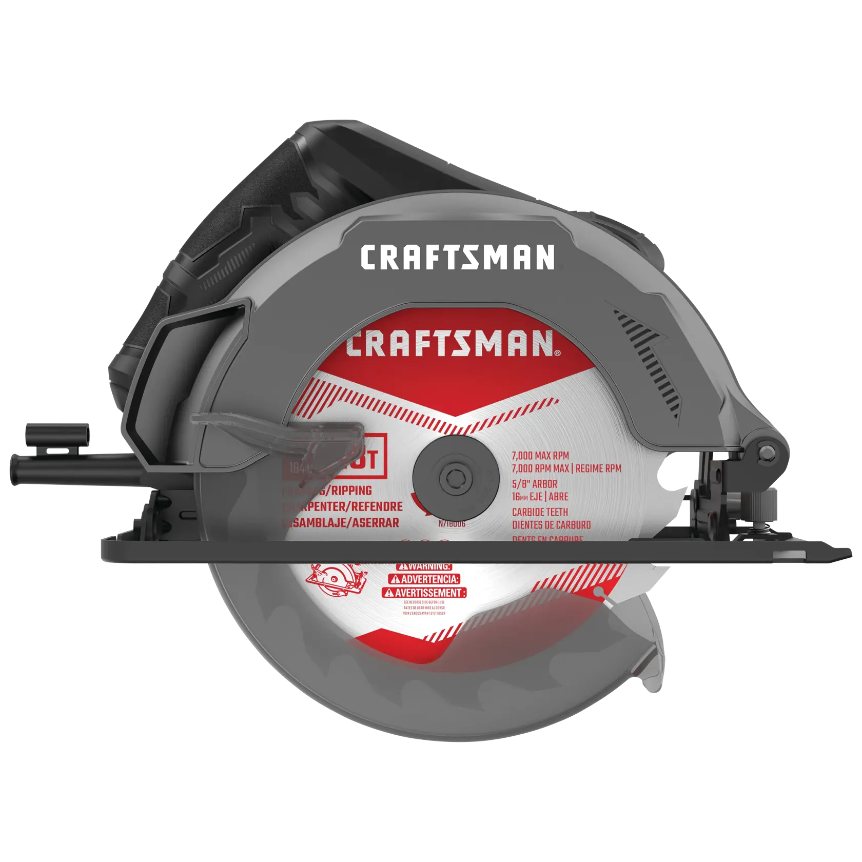 CRAFTSMAN Scie Circulaire De 13 a Et 18,5 Cm (7-1/4 Po)