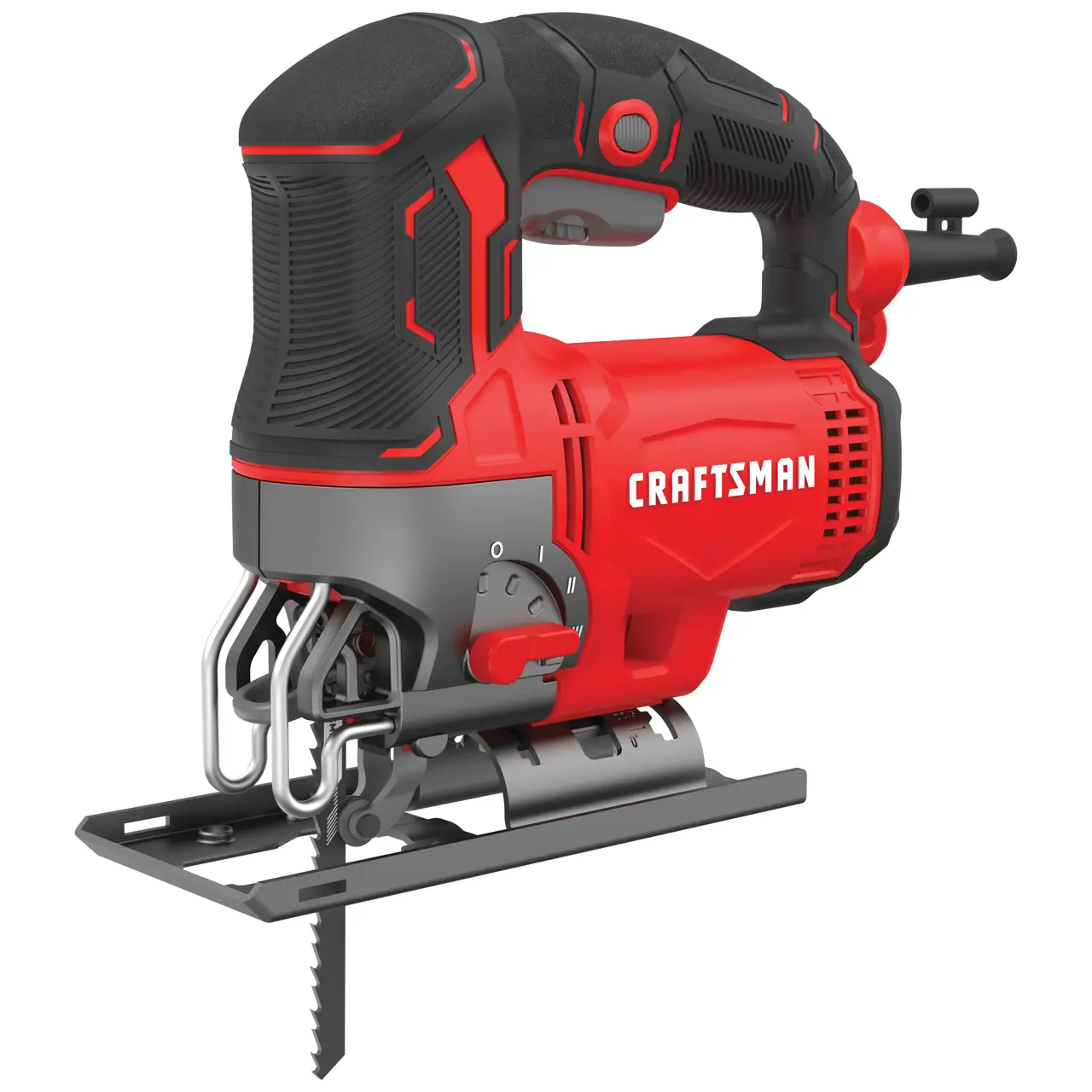 Profile of 6 amp variable speed jig saw .