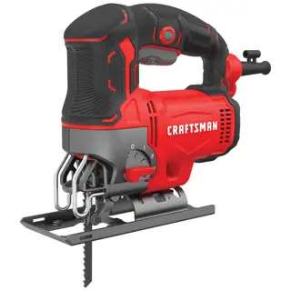 Profile of 6 amp variable speed jig saw .