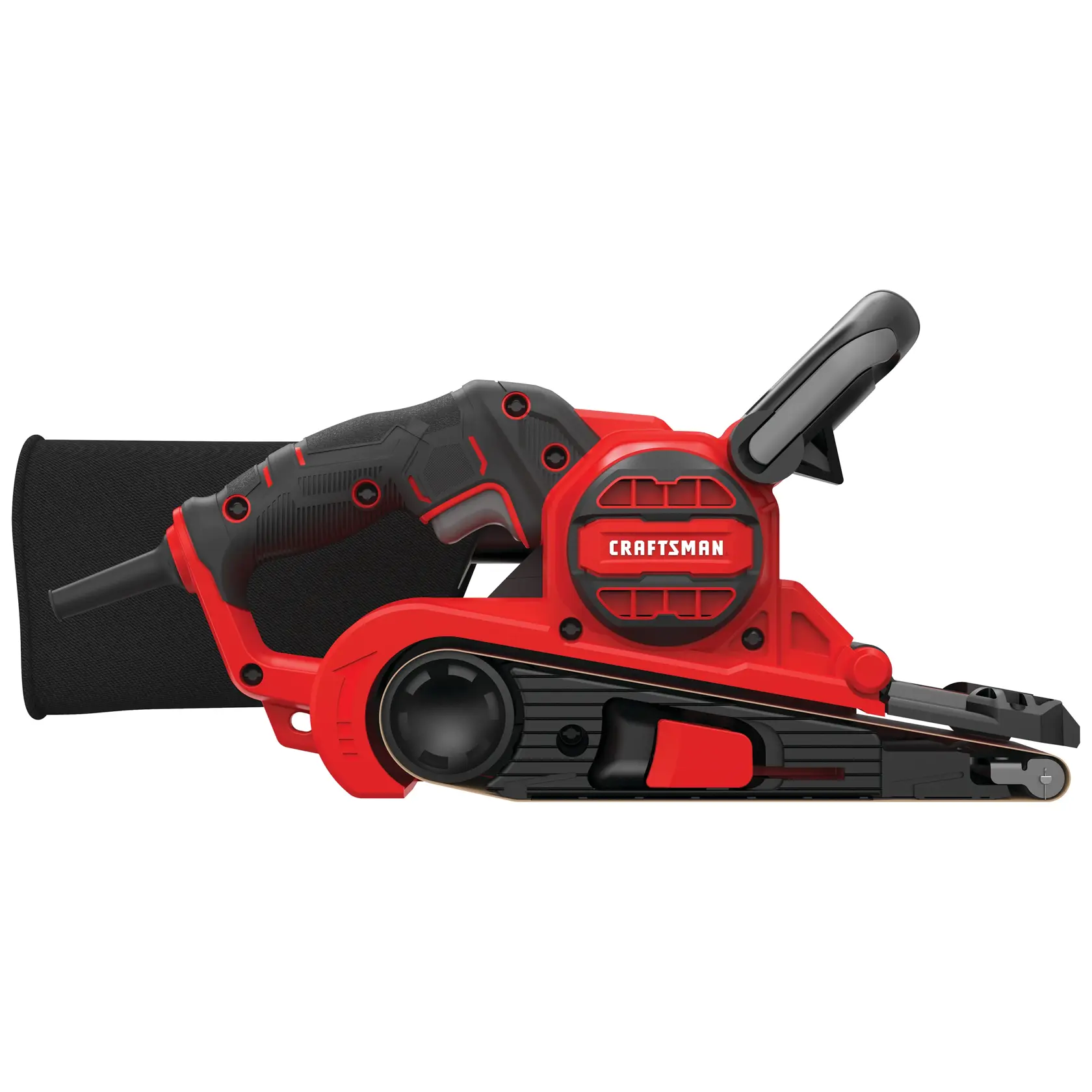 View of CRAFTSMAN Sander on white background
