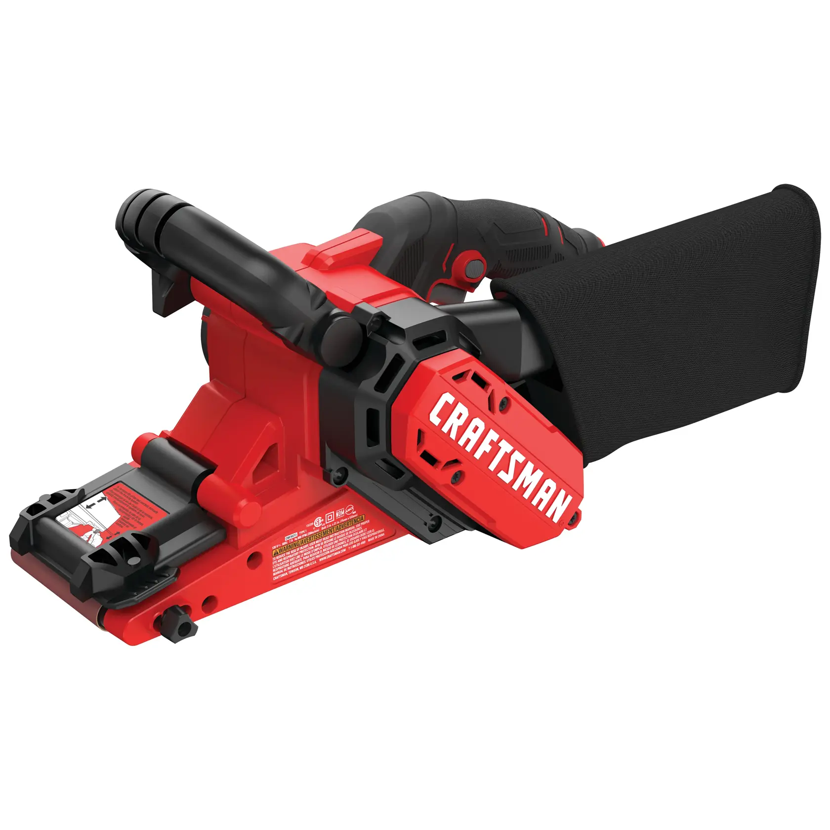 View of CRAFTSMAN Sander on white background