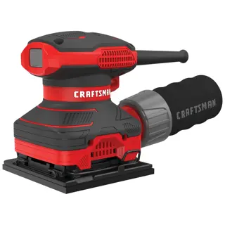View of CRAFTSMAN Sander on white background