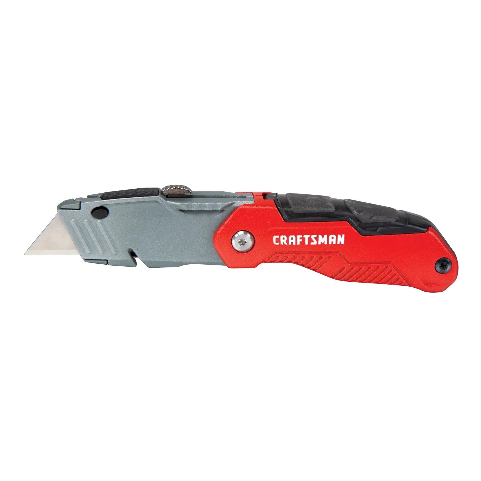 Craftsman folding utility knife CMHT10315 white background beauty shot side view
