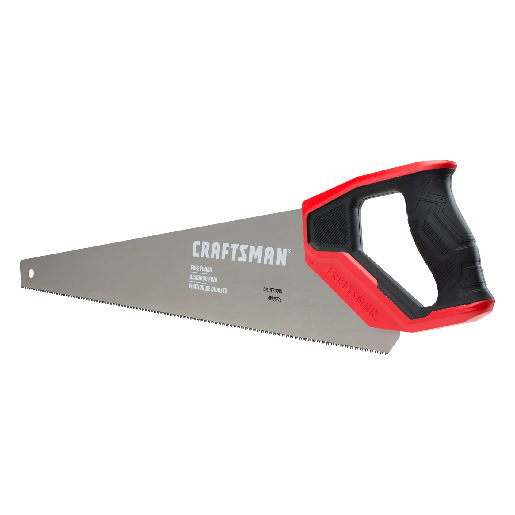 Craftsman hand saw CMHT20881 white background beauty shot right side angle