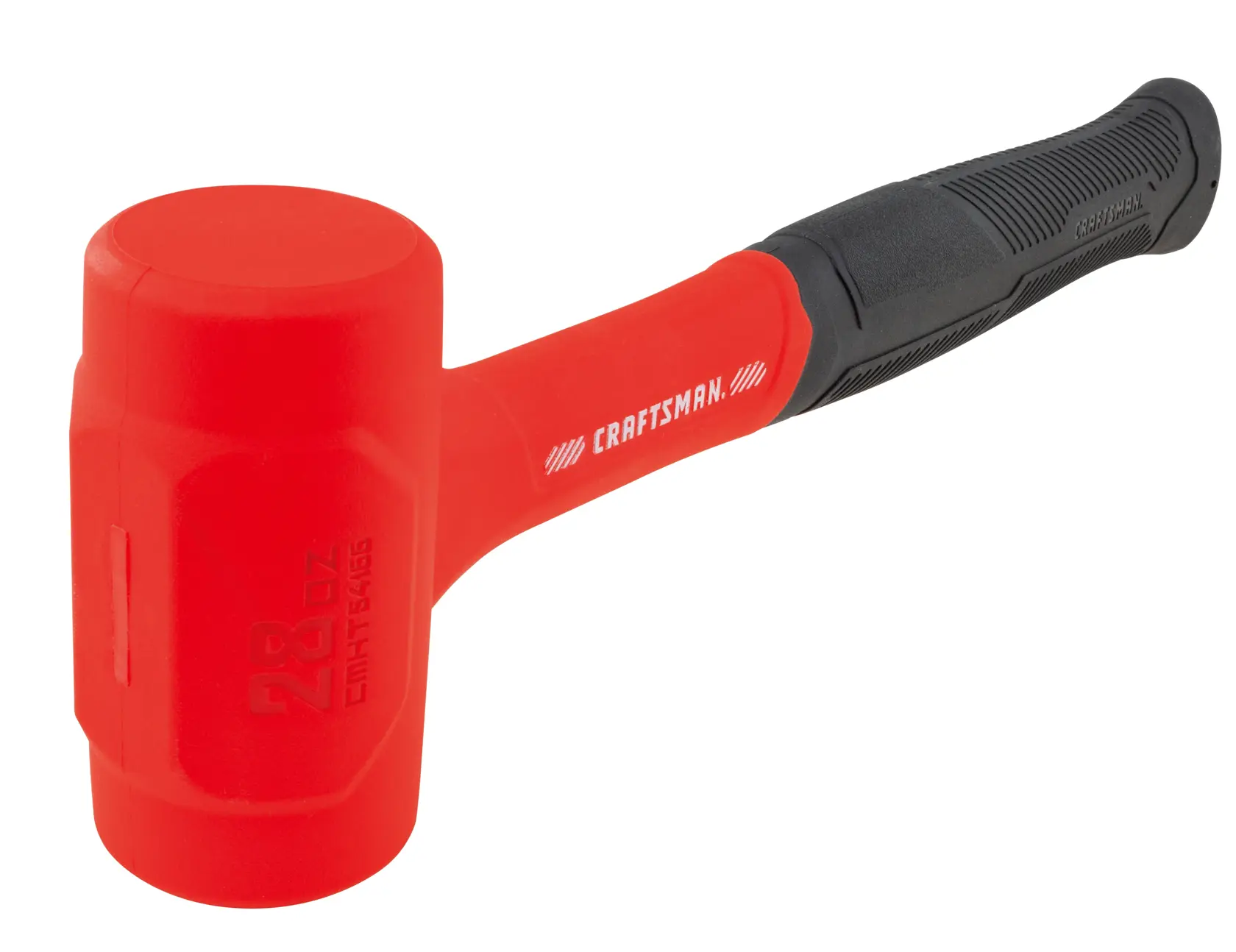 Craftsman dead blow hammer CMHT61406 white background beauty shot angled view