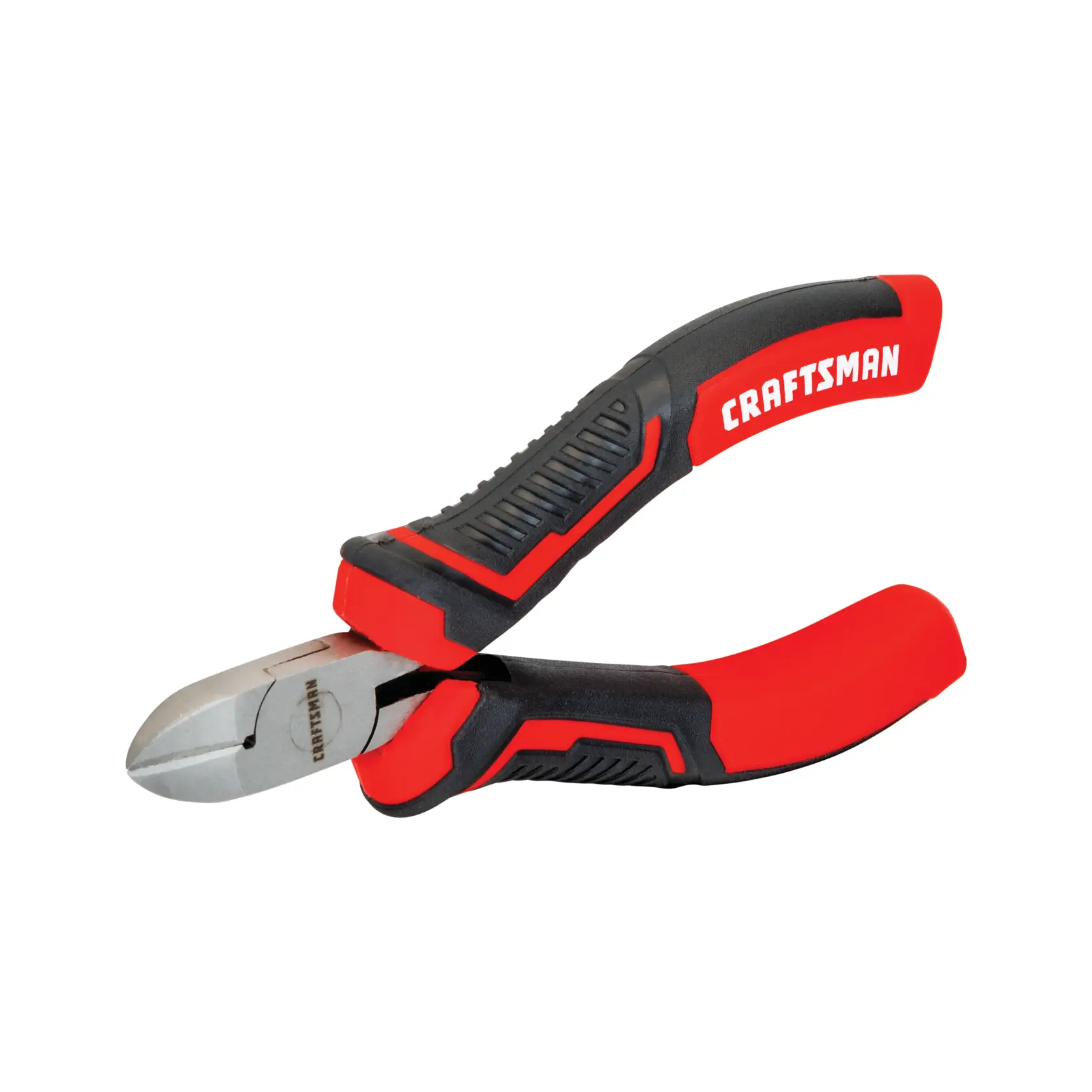 Craftsman diagonal cutting pliers CMHT26083 white background beauty shot front angle