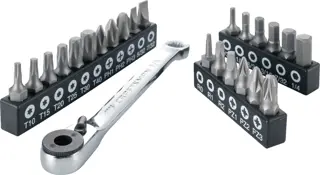 View of CRAFTSMAN Ratchets on white background