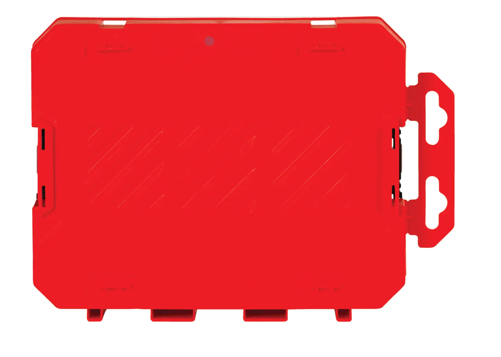 Craftsman red storage case CMARH3R1 white background beauty shot front angle