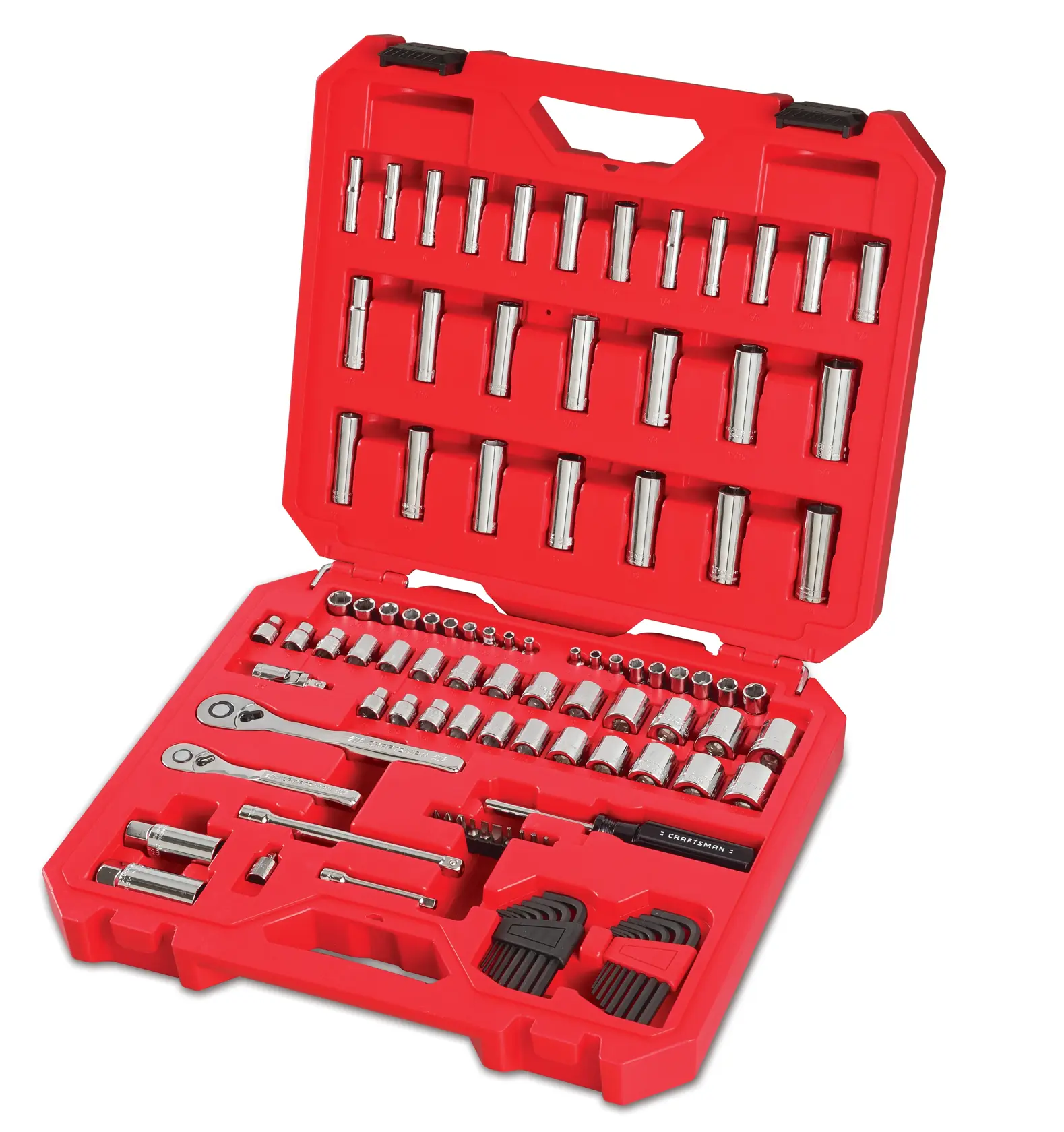 ⭐️RT-99338⭐️ CRAFTSMAN® 1/4-Inch and 3/8-Inch Drive Mechanics Tool Set (105-Piece)