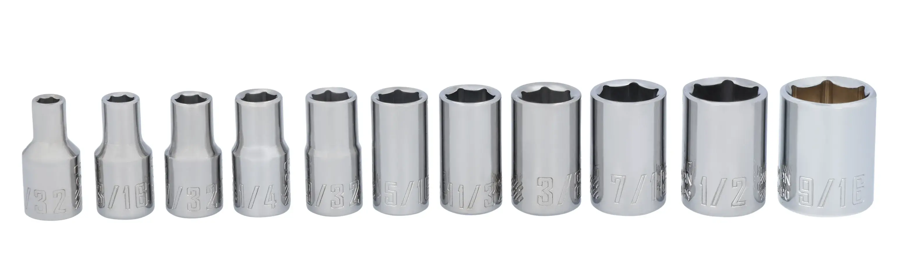 CRAFTSMAN CMMT12040 11PC  1/4IN DR SAE 6PT view.