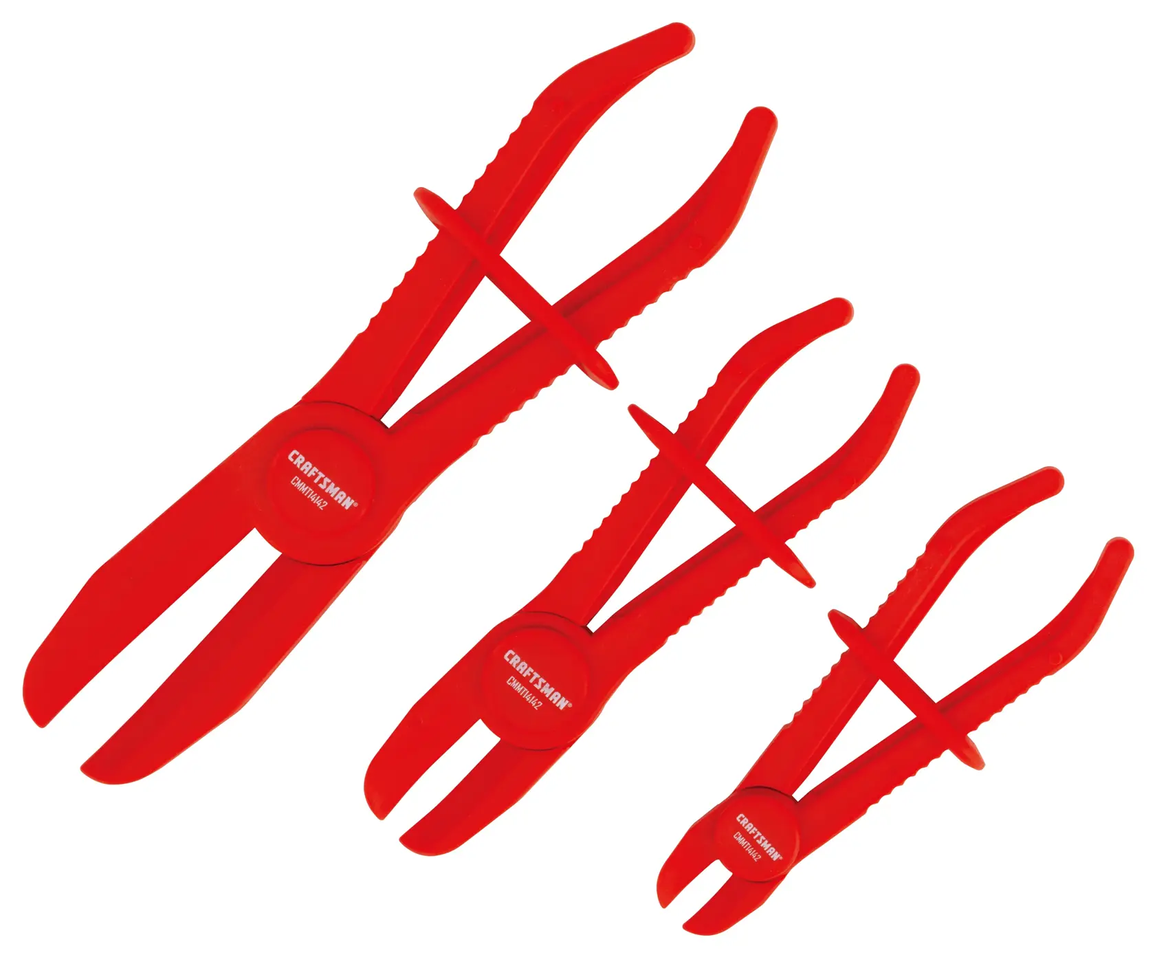 Craftsman hose pincher pliers set CMHT14115 white background beauty shot top view