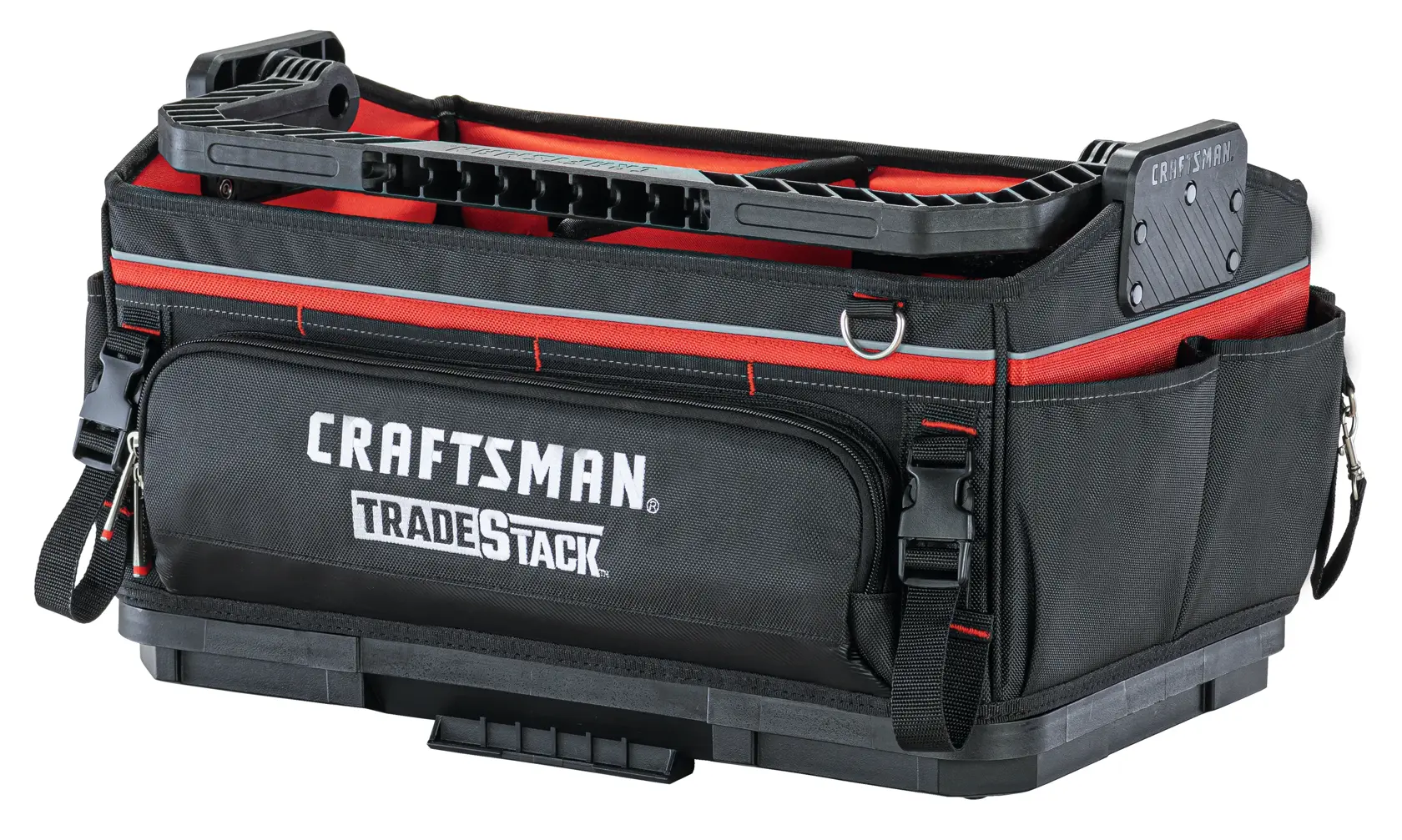 Tradestack 22 inch tool tote with closed handle.