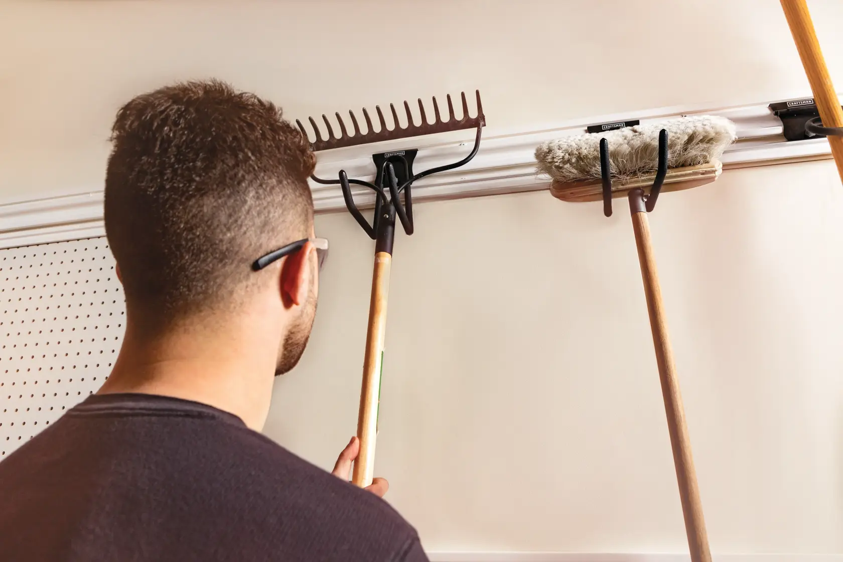 View of CRAFTSMAN Accessories: Metal Storage being used by consumer