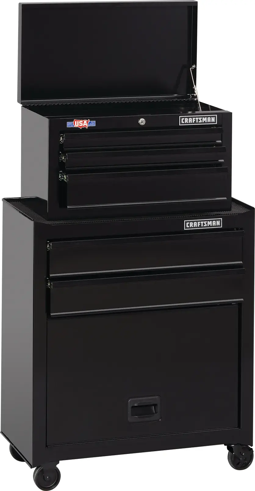 CRAFTSMAN® Coffre À Outils 27 po Sur Roues À 5 tiroirs Série 1000 – noir