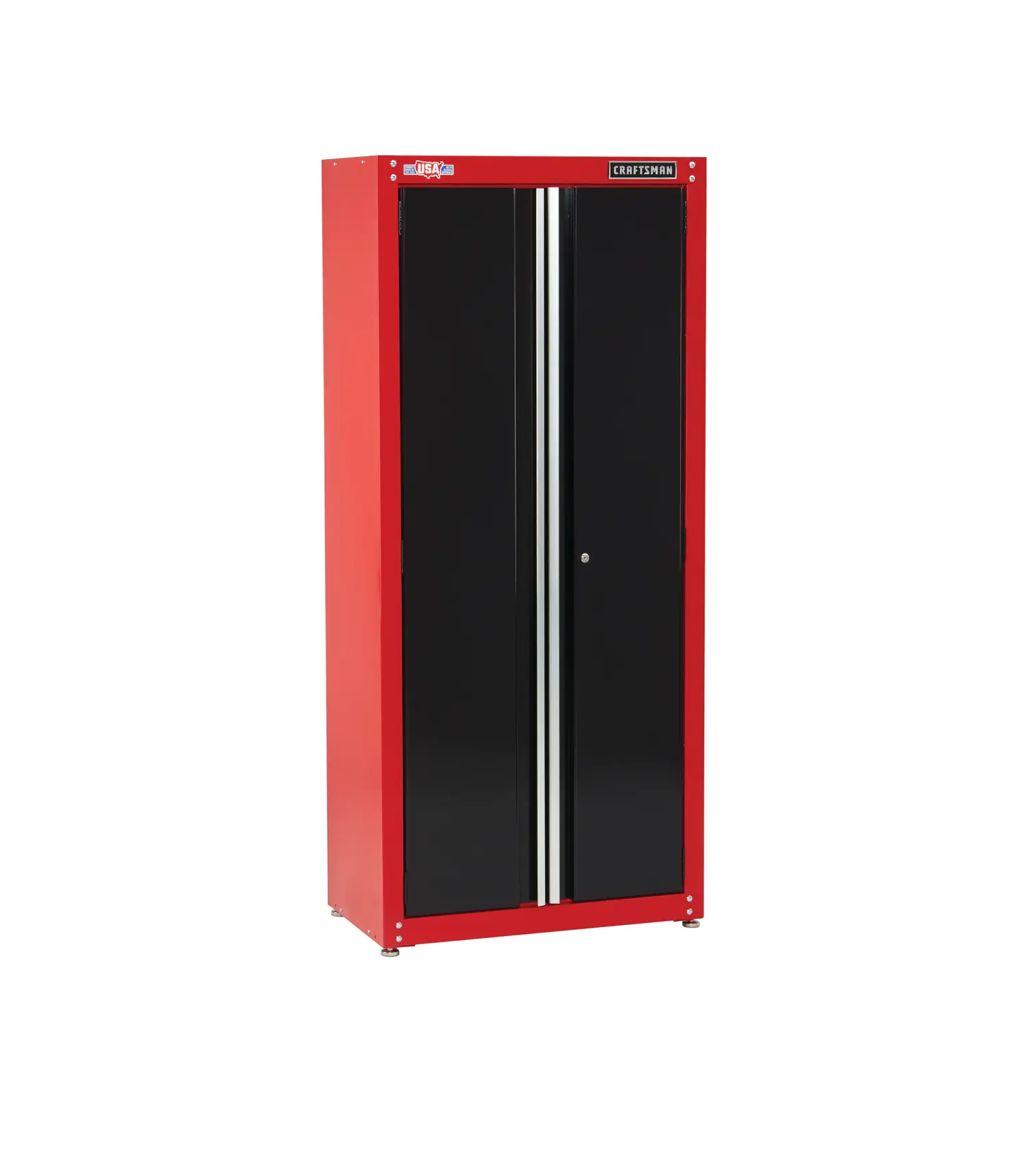 CRAFTSMAN® Grande Armoire De Garage 32 po Autoportante – rouge/noir