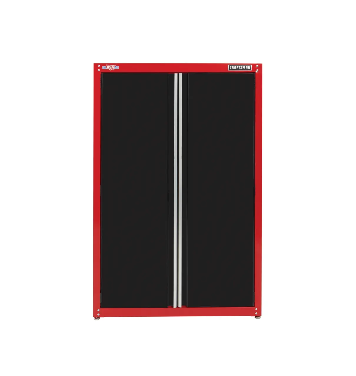 Craftsman tall garage storage cabinet CMST22800RB white background beauty shot front view