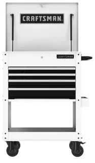 CRAFTSMAN Utility Cart White Front View