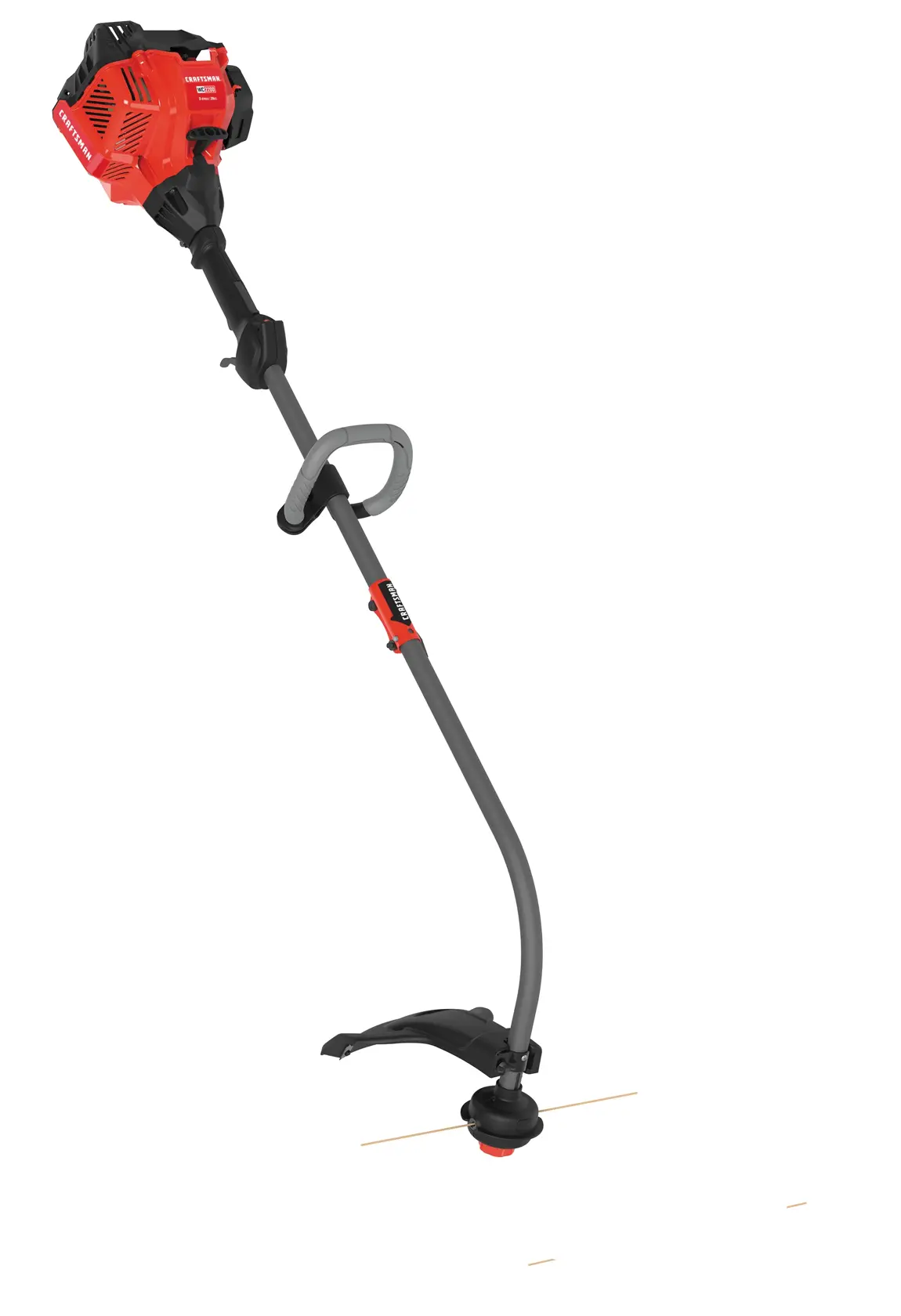 CRAFTSMAN Taille-bordures De 17 po À Arbre Courbé Et Moteur À Essence 2 temps De 25 cm³ Avec Possibilité D’accessoires wc2200 WEEDWACKER®