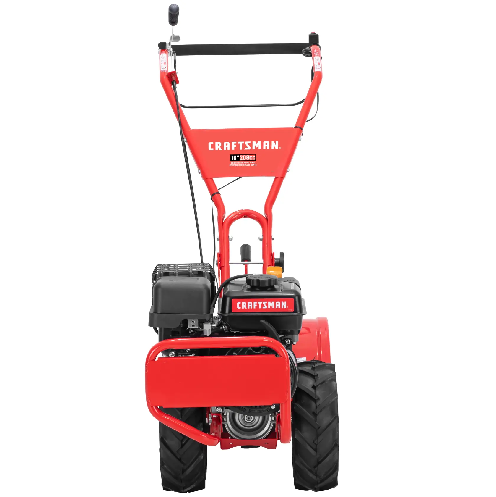 CRAFTSMAN® Laboureur Denté Arrière À Gaz 16 Po De 208 Cm³