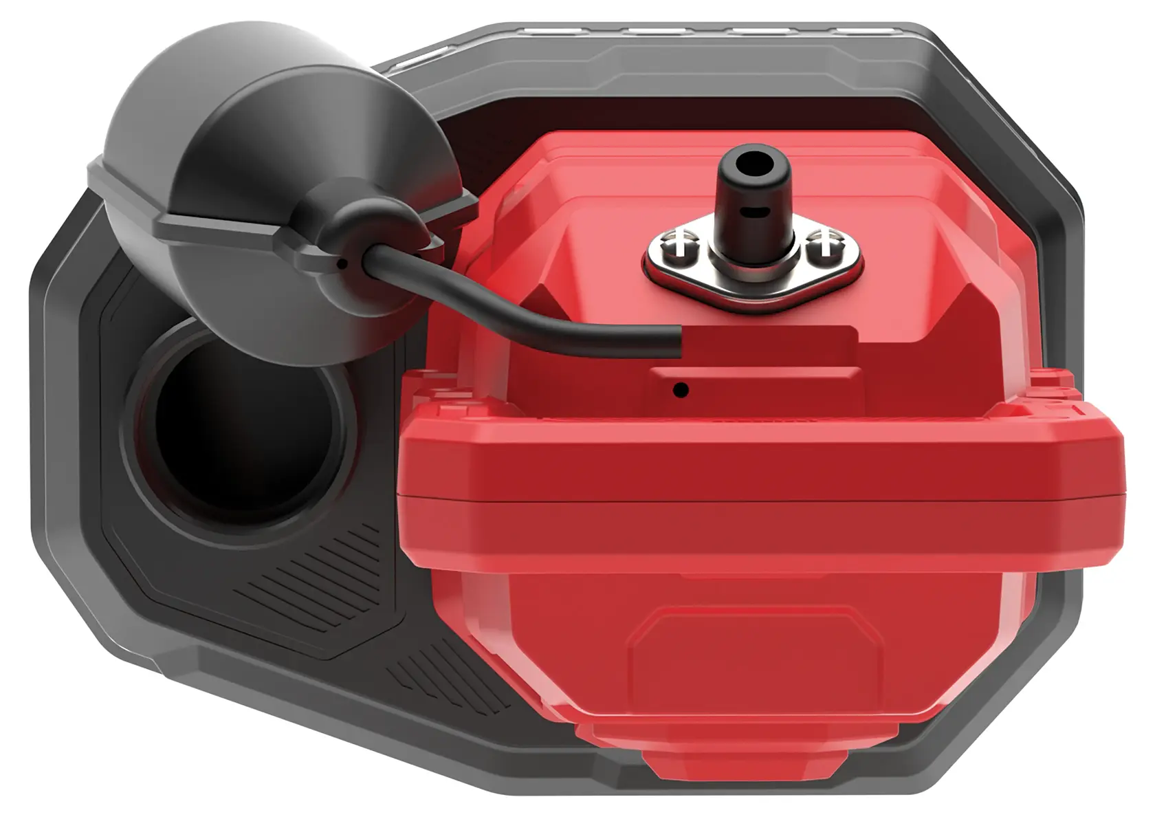 1-3HP SUMP PUMP REINFORCED THERMOPLASTIC SUBMERSIBLE AUTOMATIC TETHERED SWITCH TOP VIEW